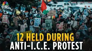 Anti-ICE Protest At Columbia University Ends In Arrests | Columbia University Protests | N18G