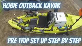 Подготовка каяка Hobie Outback к поездке и прекрасное времяпрепровождение на воде!