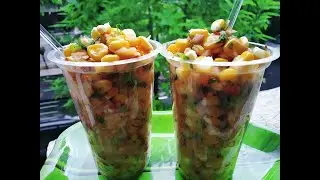 Street Style Sweet Corn Chat |Rainy Season special recipe |Corn Salad Recipe |Healthy & Quick Recipe