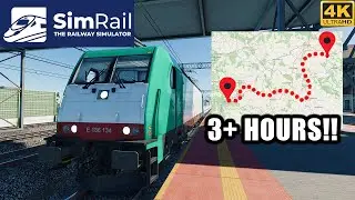 SimRail Train 14119 - Traxx 186 - Warsaw to Katowice