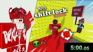 Mobile Troll Tower Speedrun With NO Shift Lock (INSANE) 😱🔥