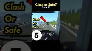 clash or safe 50 #ets2 #eurotrucksimulator2 #overtake #ets2game #bussimulator #ets2gameplay #bussid