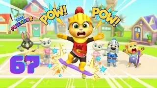 Knight Ginger Lands a &ldquo;67&rdquo; Skate Trick! 🛹⚔️ | My Talking Tom Friends 2 Gameplay 2026