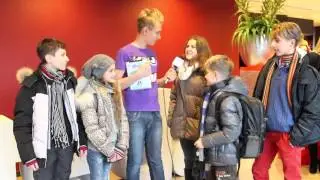 Meeting Yegor Zheshko from Belarus - ESCKAZ live in Amsterdam: (Junior Eurovision 2012)