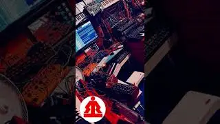INFRARAVE home rig 👽🖖 #acid #electronicmusic #technodance #techno #musicatechno #dj #music