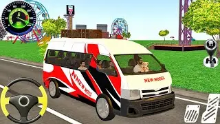 New Van Driver Simulator Brasil Mini Bus Driving 3D Video - Van Game 2025 Android Gameplay