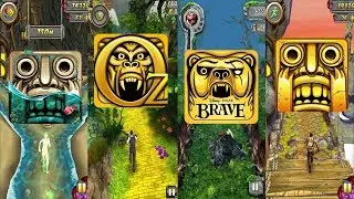 Temple Run 2 Pirate Cove Vs Temple Run Oz Vs Temple Run Brave Vs Temple Run 2 Sky Summit - Gameplay