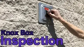 Knox Box Key Inspection with the FD