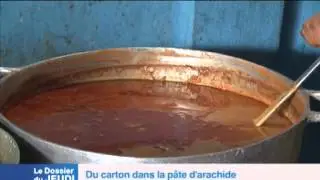 RTI: Dossier: Côte d'Ivoire: du papier carton présent dans la pâte d'arachide dans les marchés