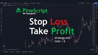 PineScript Strategy Stop Loss / Take Profit, пример кода для TradingView