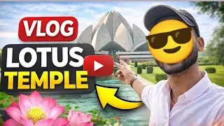 New vlog in delhi Lotus temple 🪷🫶 #viral #vlog #lotustemple #delhi #fyp #explore 