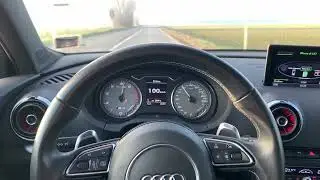 Audi S3 8V Launch Control 0-100