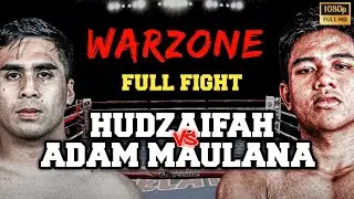 FULL FIGHT ADAM MAULANA VS HUDZAIFAH - WARZONE INDONESIA VS MALAYSIA 