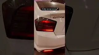 Honda City 2009-13 Modified Tail light #honda #hondacity #hondacitymodified#carmodification