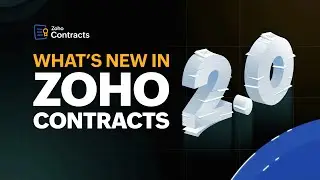 What's New in Zoho Contracts 2.0?