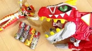 ミニティラに限定獣電池をガブリンチョ！SP SB DX獣電池 音声確認 DX ガブティラデカーニバル キョウリュウジャー キョウリュウレッド
