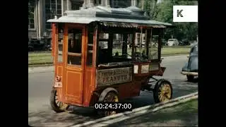 1940s Rare Color Home Movies Vancouver Street Scenes