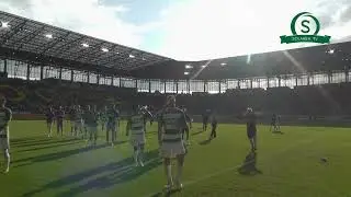 Doping Lechistów w Szczecinie.