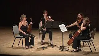 Eclipse Quartet plays Lou Harrison's String Quartet Set mvts 1&2