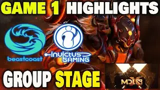 BEASTCOAST VS INVICTUS GAMING GAME 1 MDL Chengdu Major
