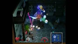 Luigi's Mansion Butler's Room Portrait Ghost Shivers the Butler