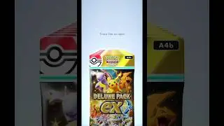 10 Packs Deluxe Pack EX pull! #pokemontcgpocket#ptcg#deluxepackex