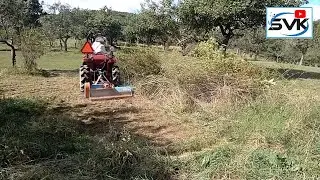 Flail mower Stark KS 115 mulčovanie &scaron;&iacute;pov (mulching bushes)