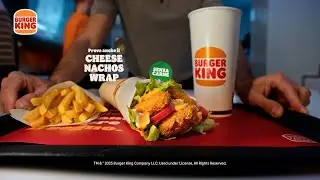 Burger King - Nuovo Cheese Nachos Burger. Provalo anche Wrap