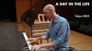 Concert day routine | Anthony Romaniuk, Nikkei Hall, Tokyo, 2025