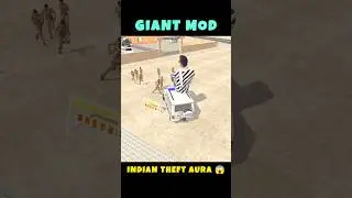 Giant Mod In Indian Theft Aura Simulator 🔥 New Update 😱 #shorts #gaming #itas #viral #gta