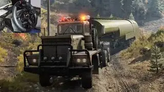 Pipe Dream Mission - Snow Runner | Steering Wheel Gameplay