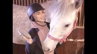 The Hijabi Rider: Ride my horse with me through nature! | GoPro Hero Barn Vlog