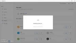 Ledger Nano - Installing LItecoin