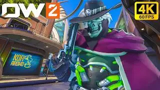 Cassidy Is UNSTOPPABLE | Overwatch 2 Multiplayer Gameplay [4K]