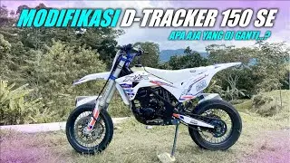 REVIEW MODIFIKASI D-TRACKER 150 SE SUPERMOTO BUDGET PELAJAR