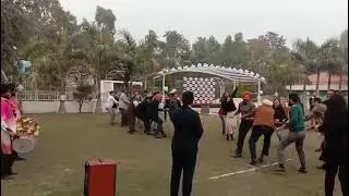 Team spirit in action at Velvet Clarks Exotica! 💪 A thrilling tug of war on the lawn.