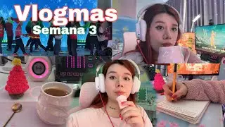 VLOGMAS 3: Festival Navideño, día de invierno, semana dura, gaming, journal, temporada navideña🎄❄️