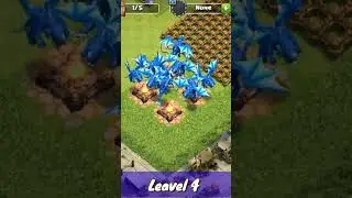 1 to max level Electrodragon Clash Of clans || new Air troop coc || #Coc gamer