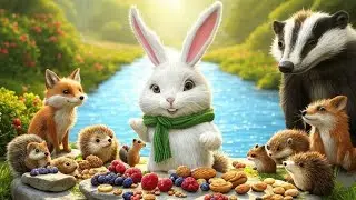 Brave Little Bunny Fluff and the Call of Adventure // A Bedtime Story for Children and Adults