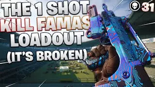 The BROKEN 1 SHOT KILL FAMAS LOADOUT in WARZONE (31 Kill Solo Win) | Modern Warfare