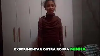 Irmã Veste Meu Vestido Novo  Será Que Serve