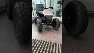 The Tesla cyber quad is elite😳 #tesla #teslacyberquad #cyberquad #cybertruck #teslacybertruck #fyp