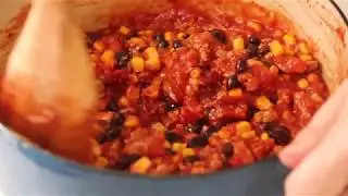 Turkey, Corn, & Black Bean Chili