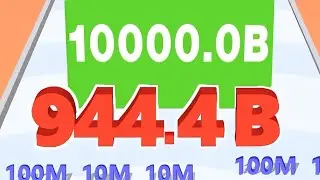 NUMBER DASH &mdash; 944.4 BILLION SCORE ON RED FIGURES! // Multiply & Grow (Gameplay*)