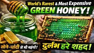 The Mystery of the World's Rarest Green Honey😱🍯|| World’s Most Expensive Green Honey