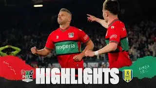 Linssen kopt N.E.C. in blessuretijd voorbij RKC Waalwijk | Highlights #NECRKC
