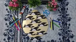 crow making craft#craftideas#artandcrafts #trendingshorts#craft#papercrafts #viralvideo#trending