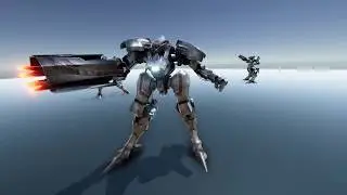 3DModels-Textures: Анимированная модель робота-воина