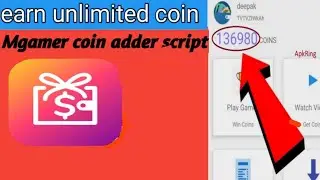 Mgamer  unlimited referral script|| Mgamer new coin adder scripts