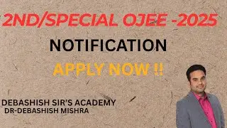 OJEE -2 NOTIFICATION OUT|| APPLY NOW.